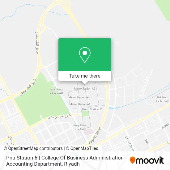 Pnu Station 6 | College Of Business Administration - Accounting Department map