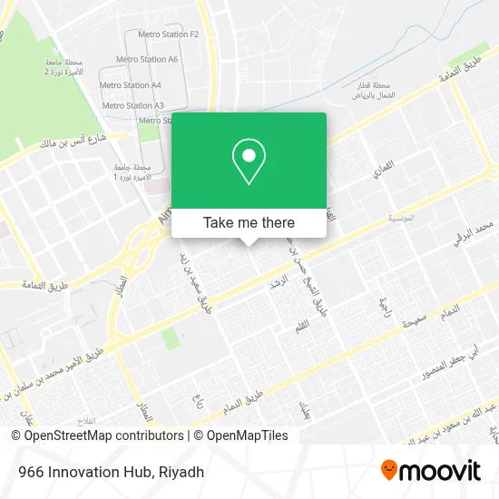 966 Innovation Hub map
