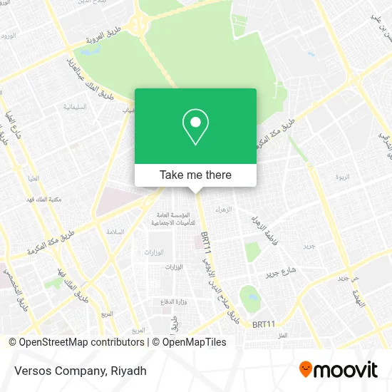 Versos Company map