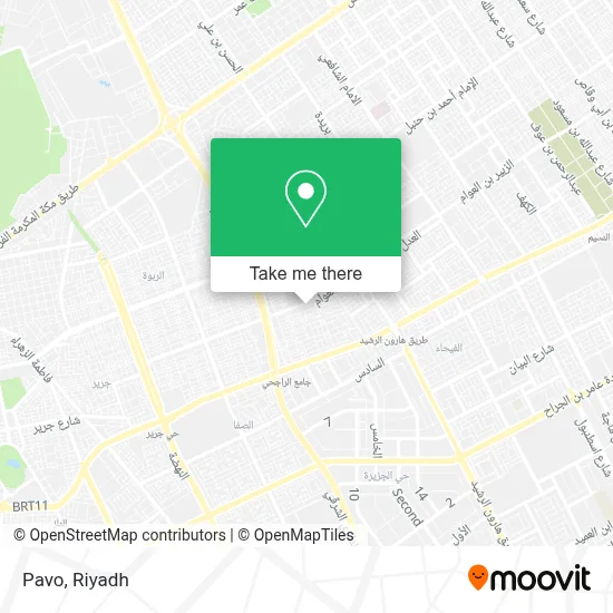 Pavo map