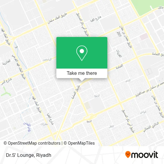 Dr.S' Lounge map
