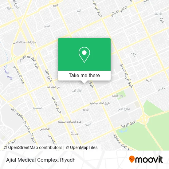 Ajial Medical Complex map