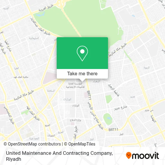 United Maintenance And Contracting Company map