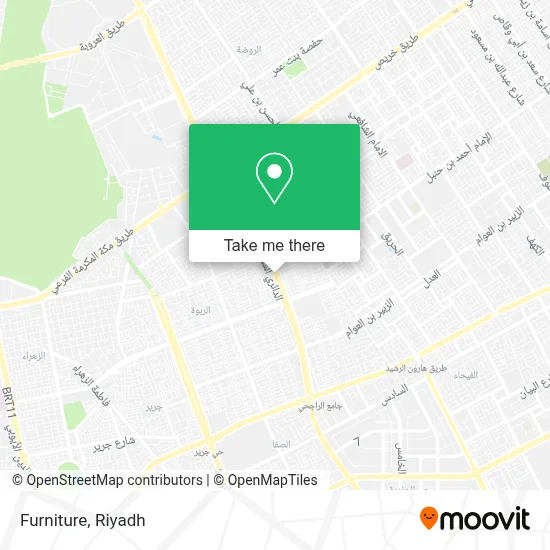 Furniture map