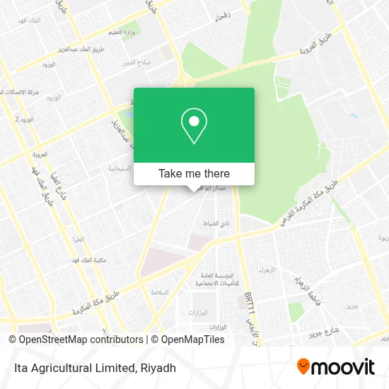 Ita Agricultural Limited map
