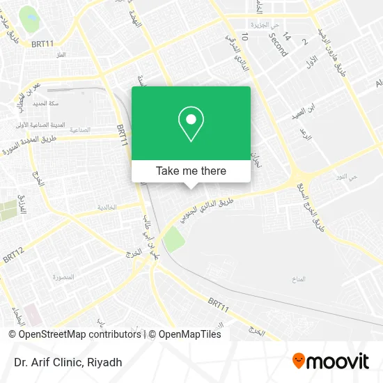 Dr. Arif Clinic map