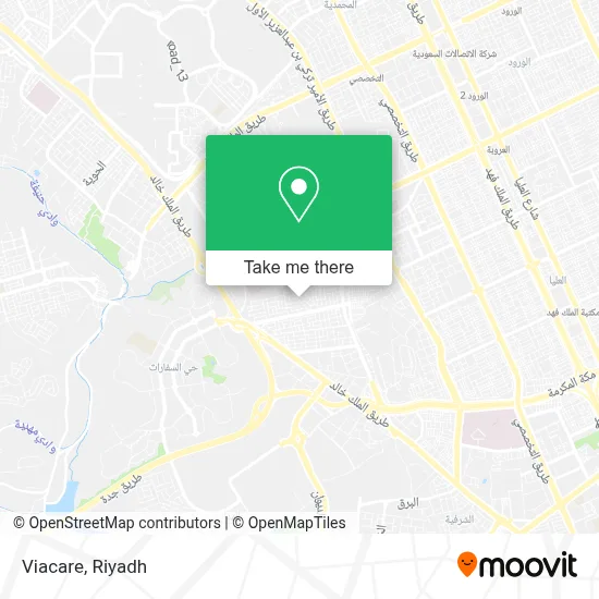 Viacare map