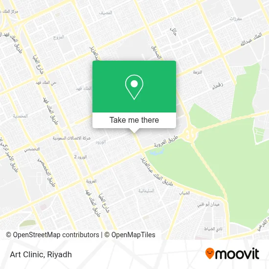 Art Clinic map