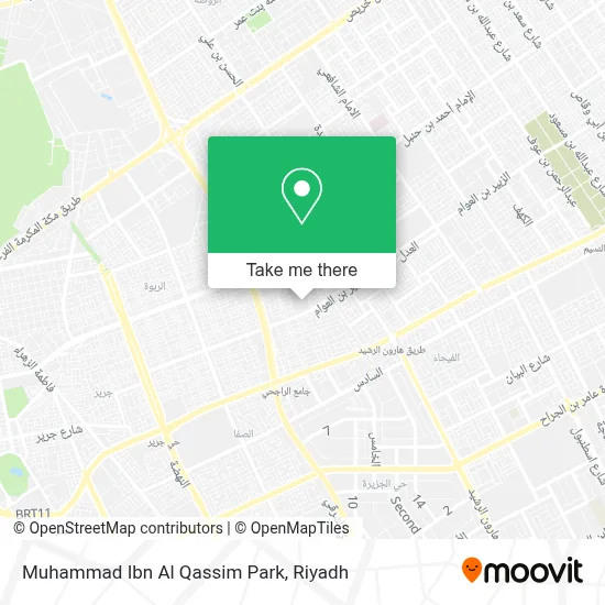 Muhammad Ibn Al Qassim Park map