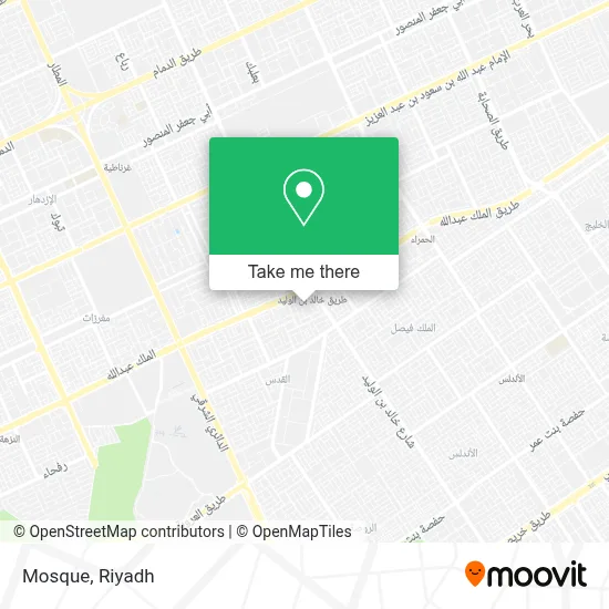 Mosque map