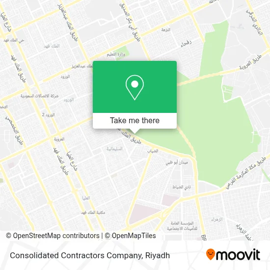Consolidated Contractors Company map