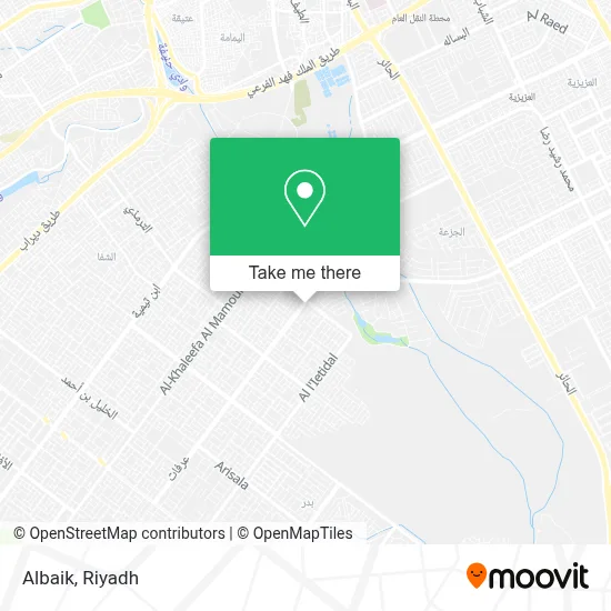 Albaik map