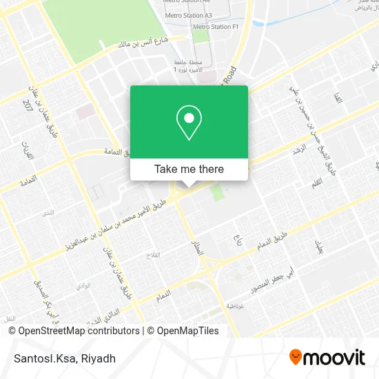 Santosl.Ksa map
