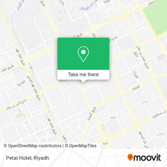 Petal Hotel map