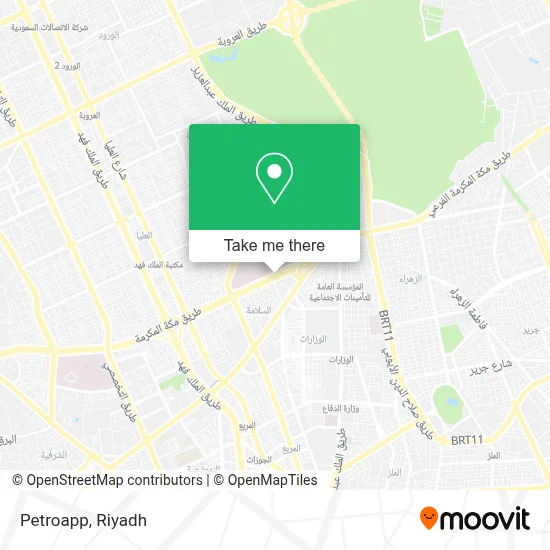 Petroapp map