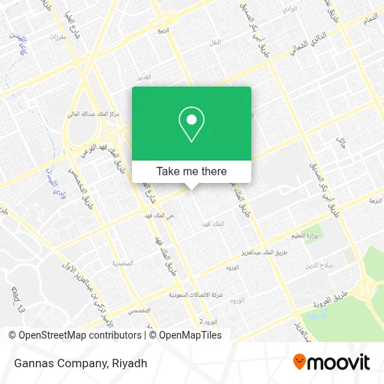 Gannas Company map