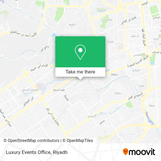 Luxury Events Office map