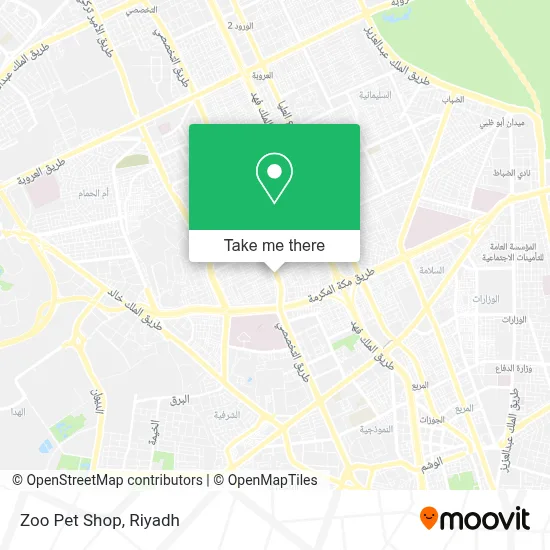 Zoo Pet Shop map