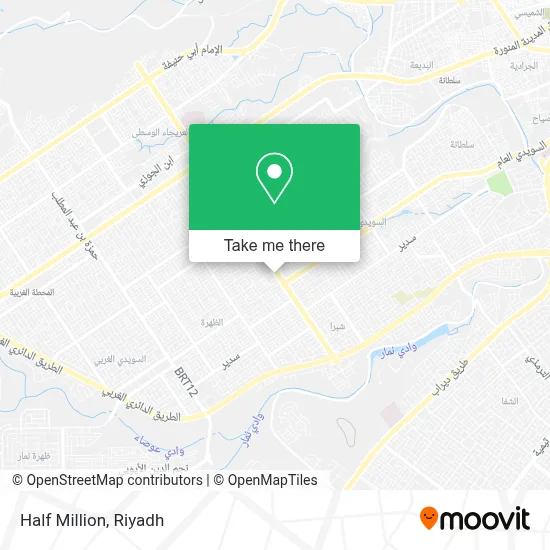 Half Million map