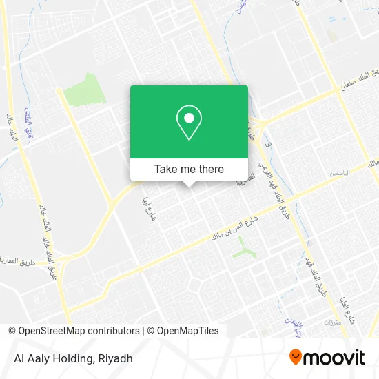 Al Aaly Holding map