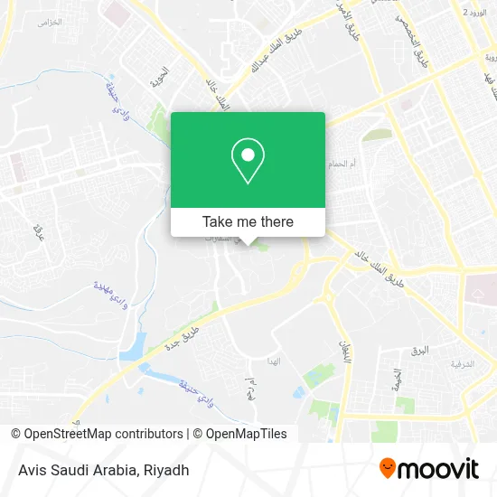 Avis Saudi Arabia map