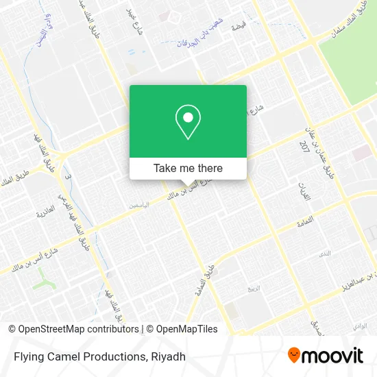 Flying Camel Productions map