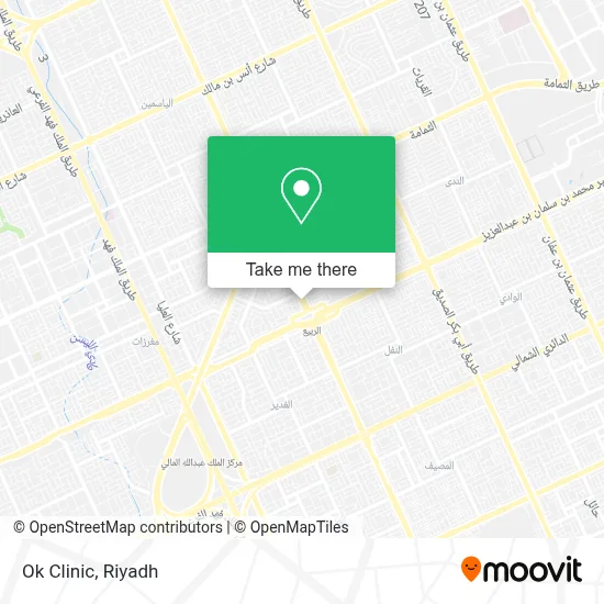 Ok Clinic map