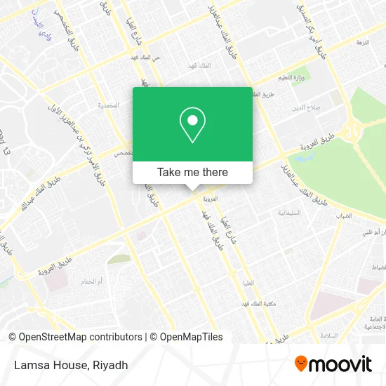 Lamsa House map