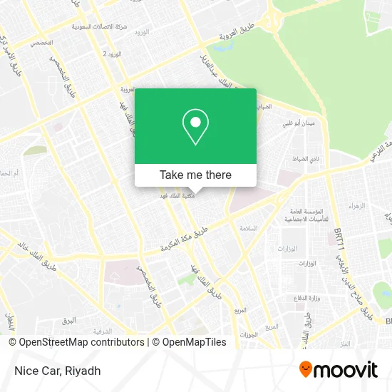 Nice Car map