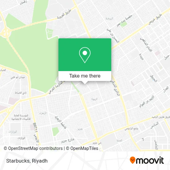 Starbucks map