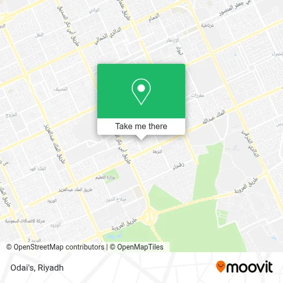 Odai's map