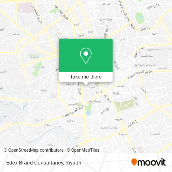 Edex Brand Consultancy map