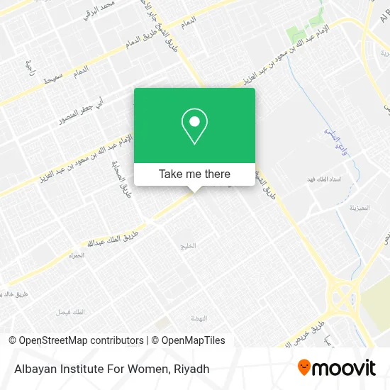 Albayan Institute For Women map