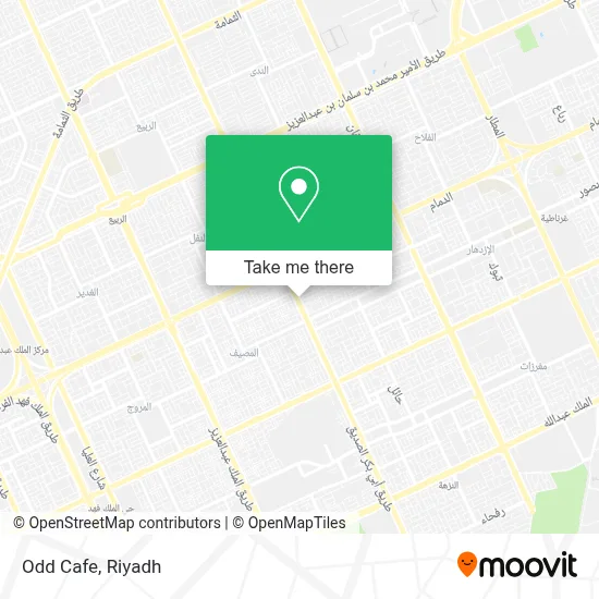 Odd Cafe map