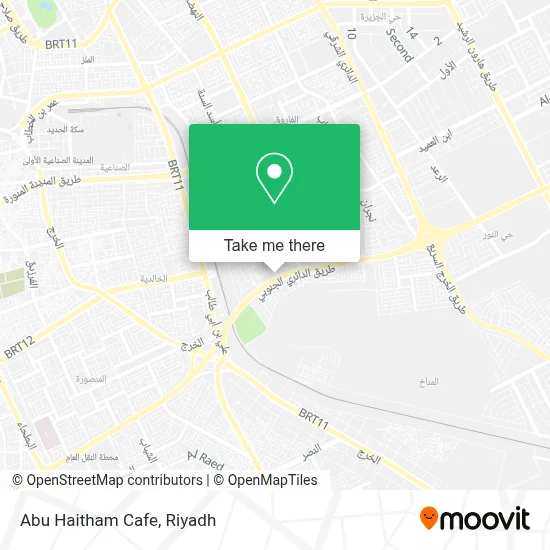 Abu Haitham Cafe map