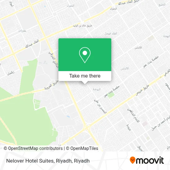 Nelover Hotel Suites, Riyadh map