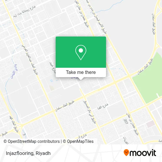 Injazflooring map