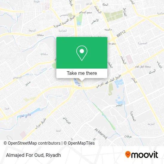 Almajed For Oud map