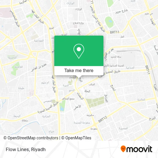 Flow Lines map