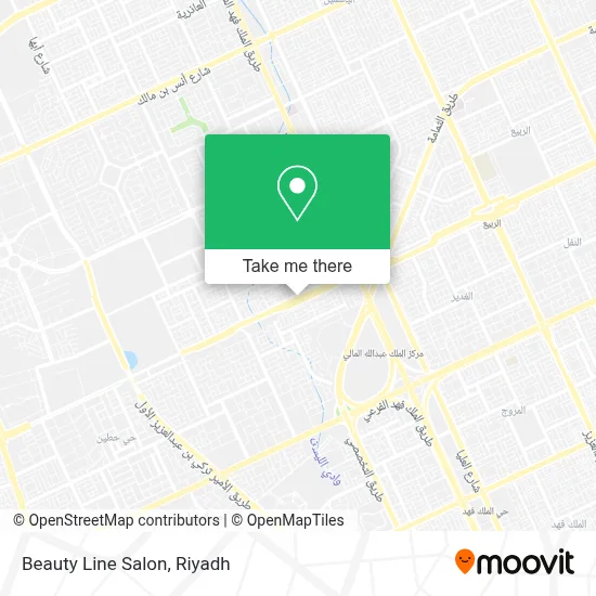 Beauty Line Salon map