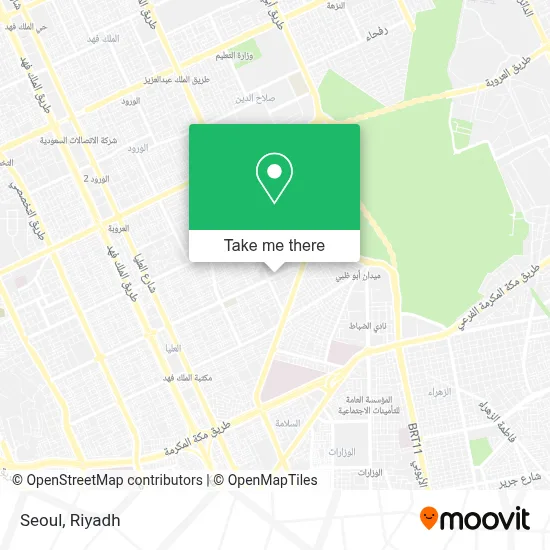 Seoul map