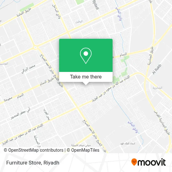 Furniture Store map