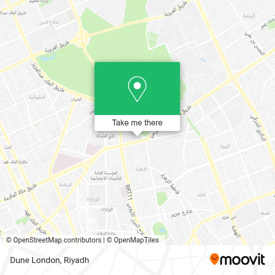 Dune London map