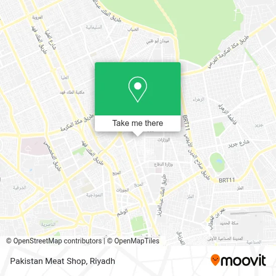 Pakistan Meat Shop map