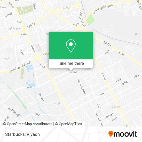 Starbucks map