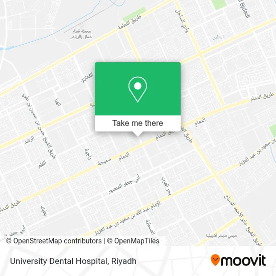 University Dental Hospital map