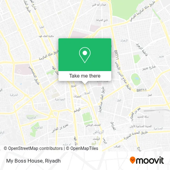 My Boss House map