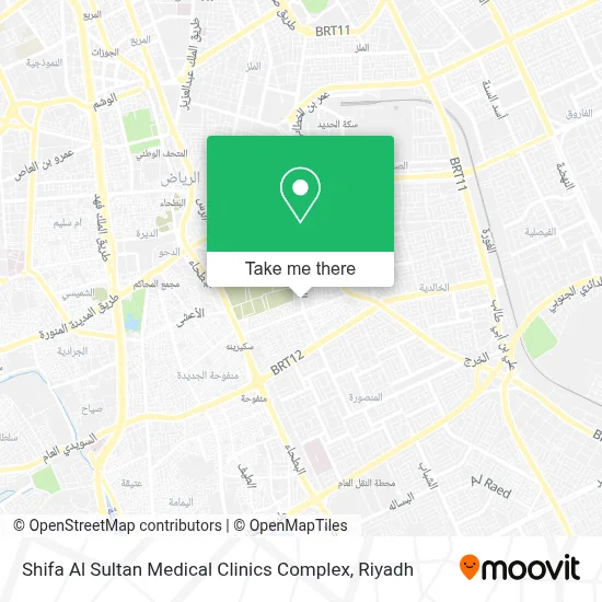 Shifa Al Sultan Medical Clinics Complex map
