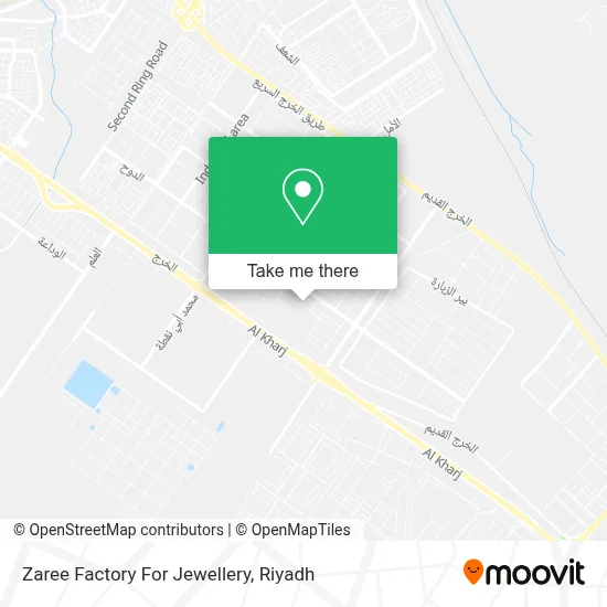 Zaree Factory For Jewellery map