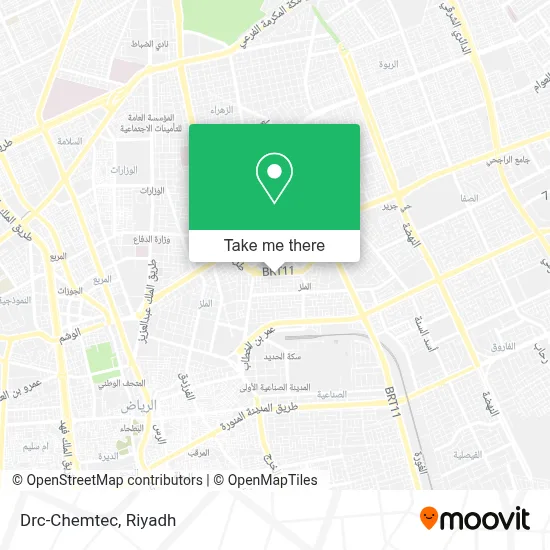 Drc-Chemtec map